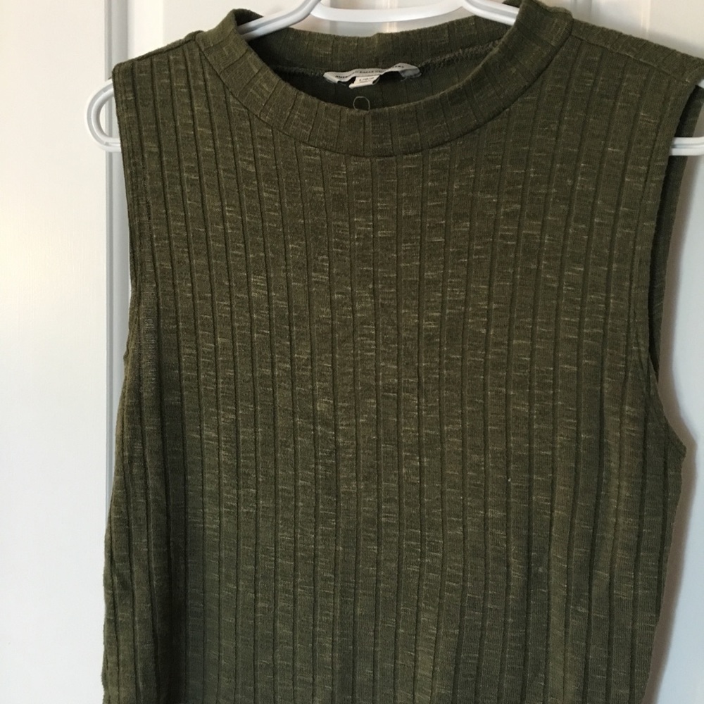 american eagle crop tank top